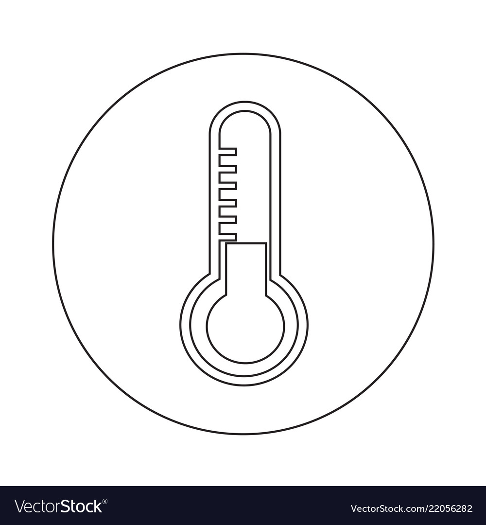 Thermometer icon design