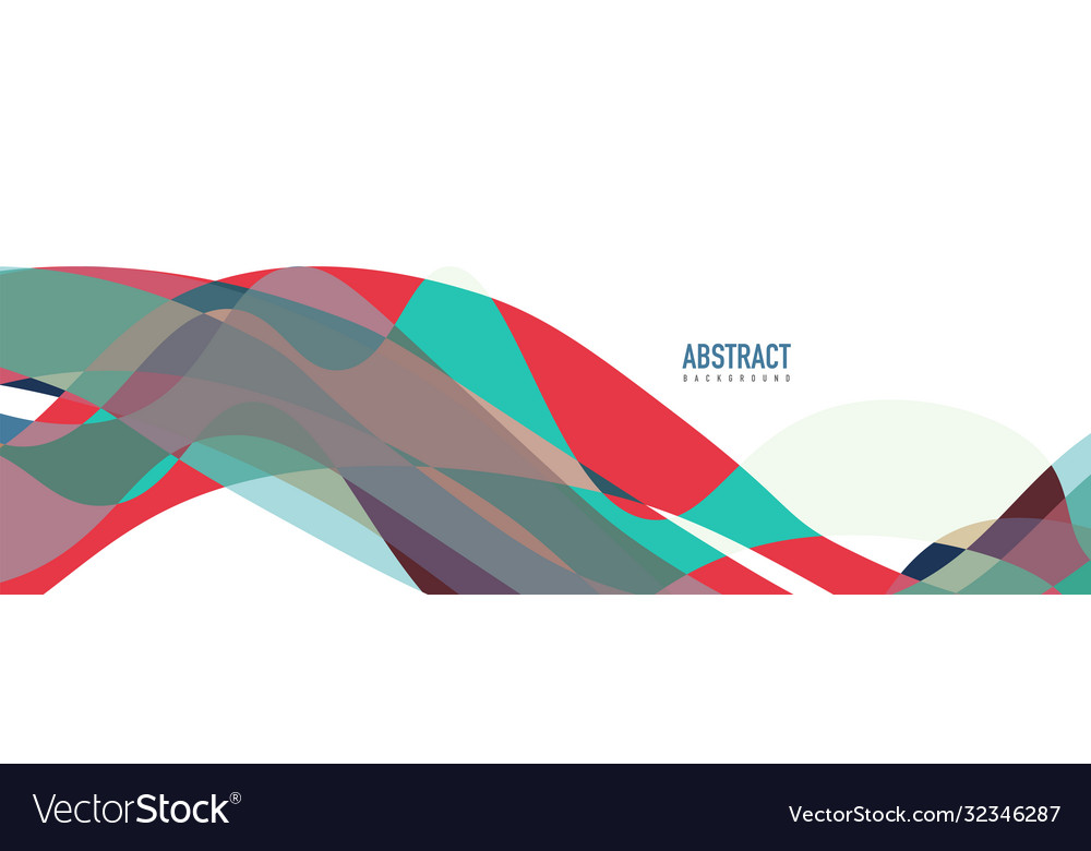 Fluid wave colorful abstract background dynamic vector image Fluid wave colorful abstract background dynamic