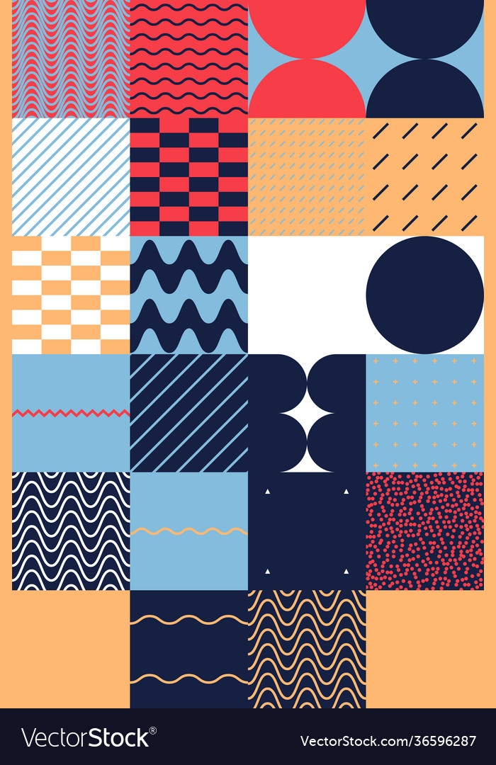Hand-drawn abstract pattern design