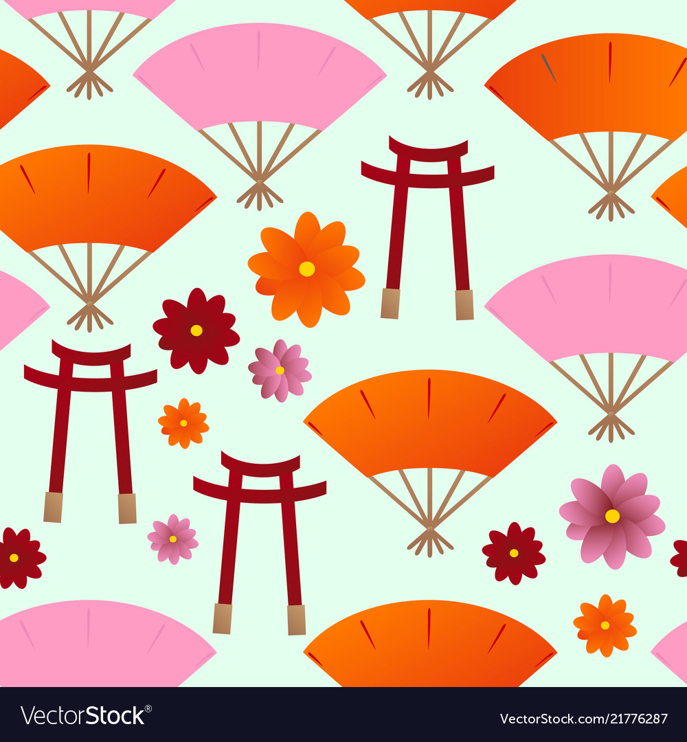 Japanese seamless pattern