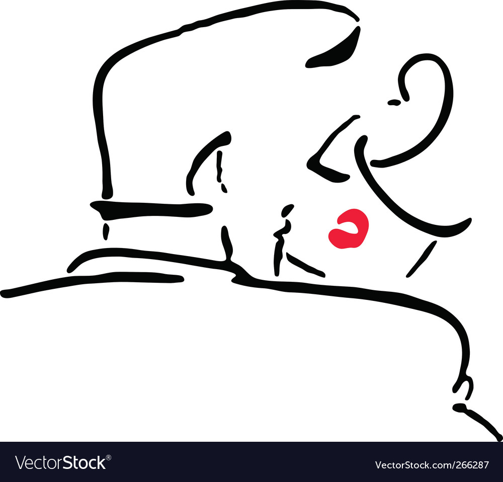 Kissing Men And Women Royalty Free Vector Image