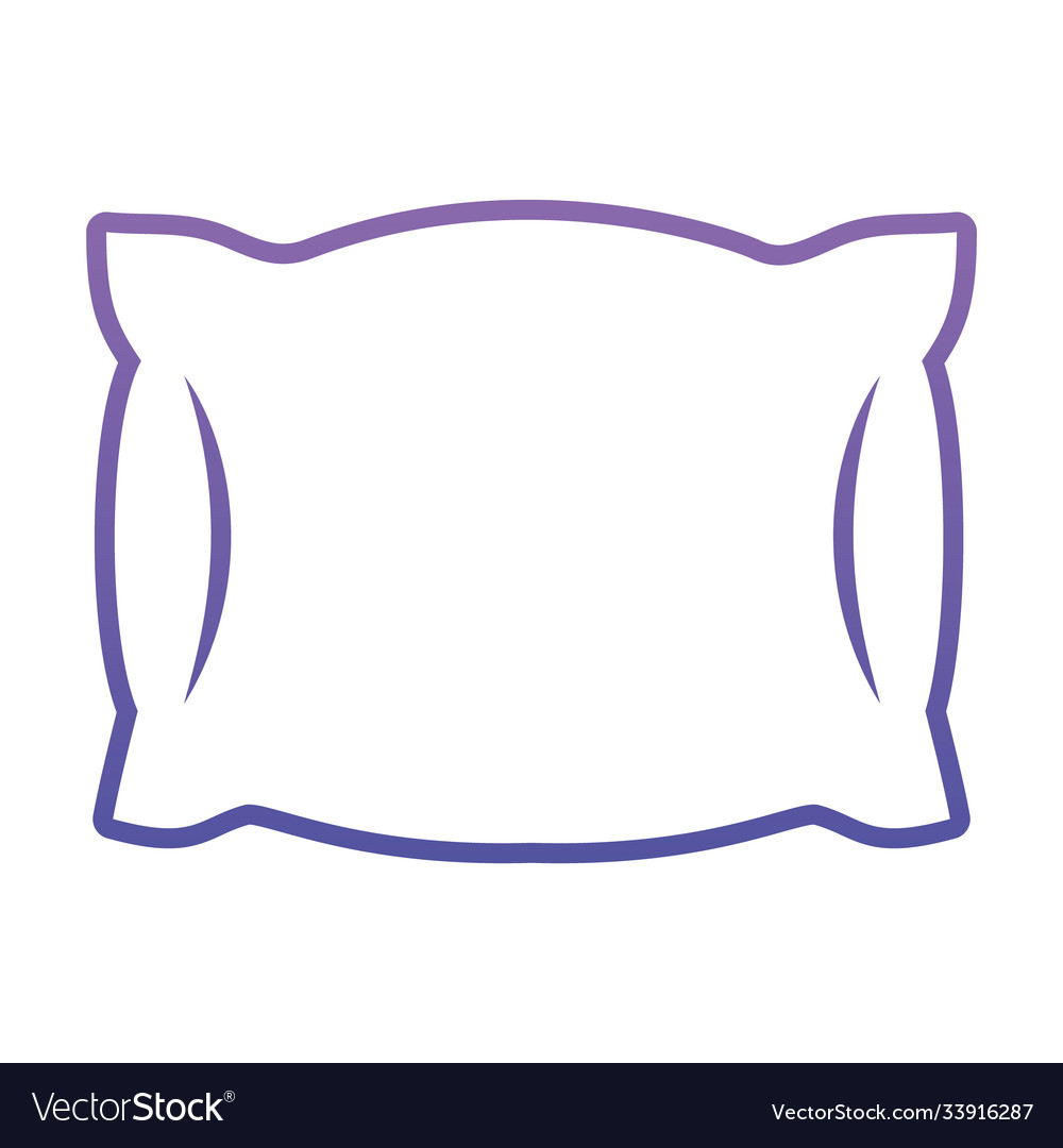 Pillow icon image gradient style