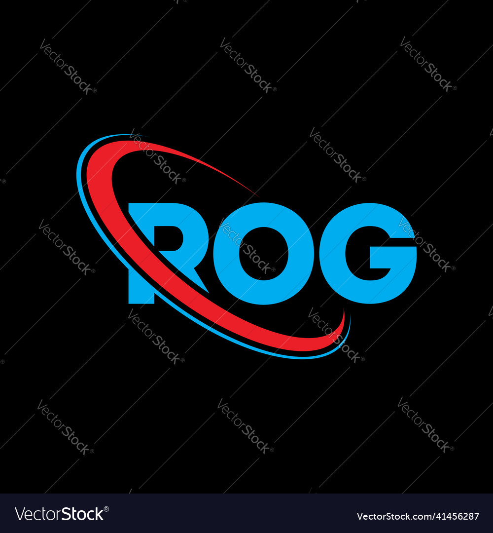 Rog logo letter design