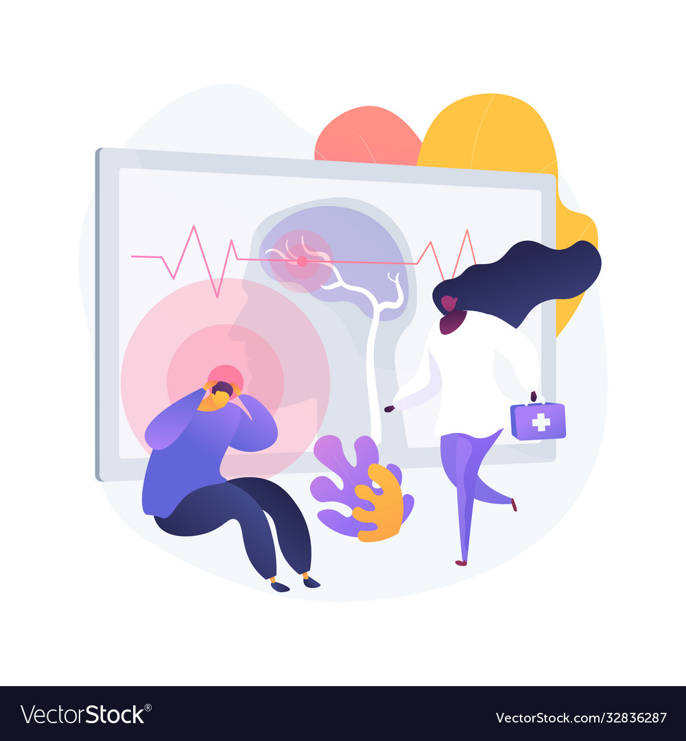 Stroke abstract concept