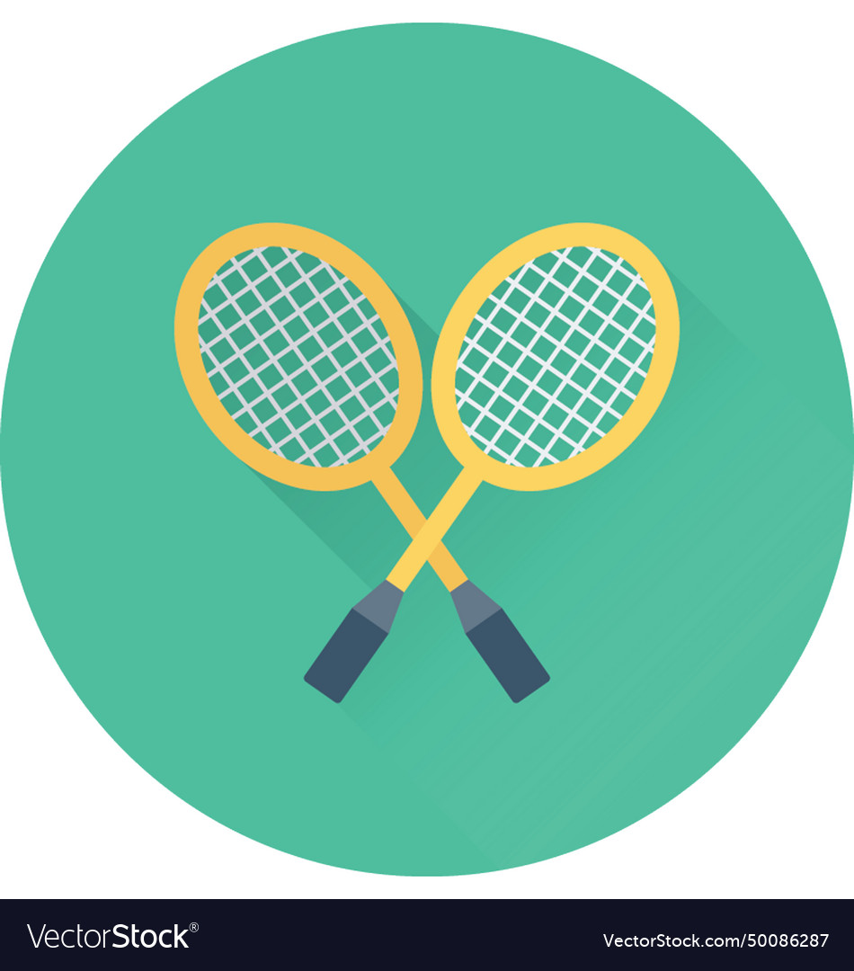 Tennis racket icon Royalty Free Vector Image - VectorStock