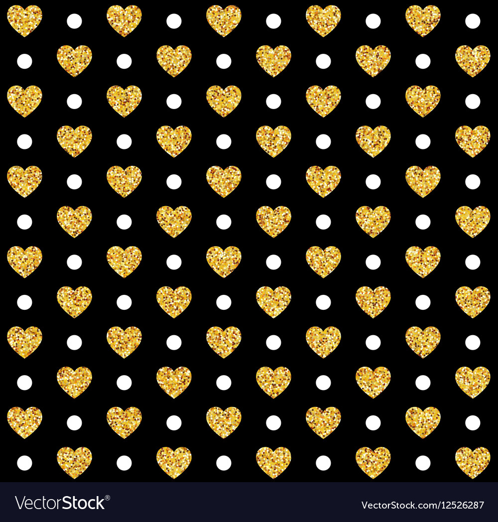 Valentines day seamless pattern background Vector Image