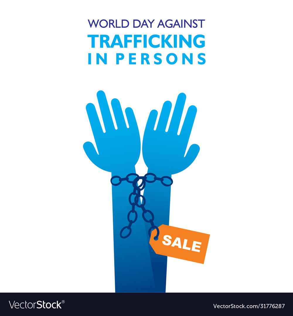 World day against trafficking in persons poster