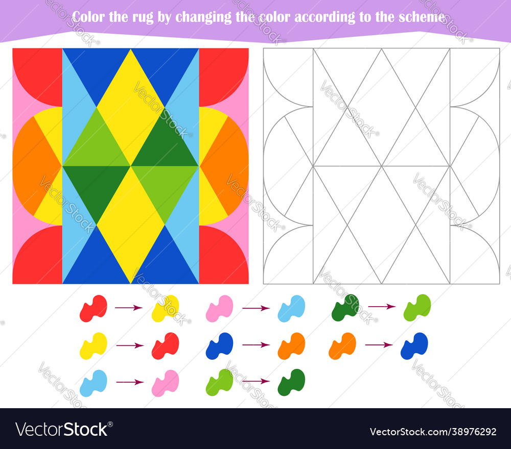 Game for development logical thinking Vector Image Game for development logical thinking
