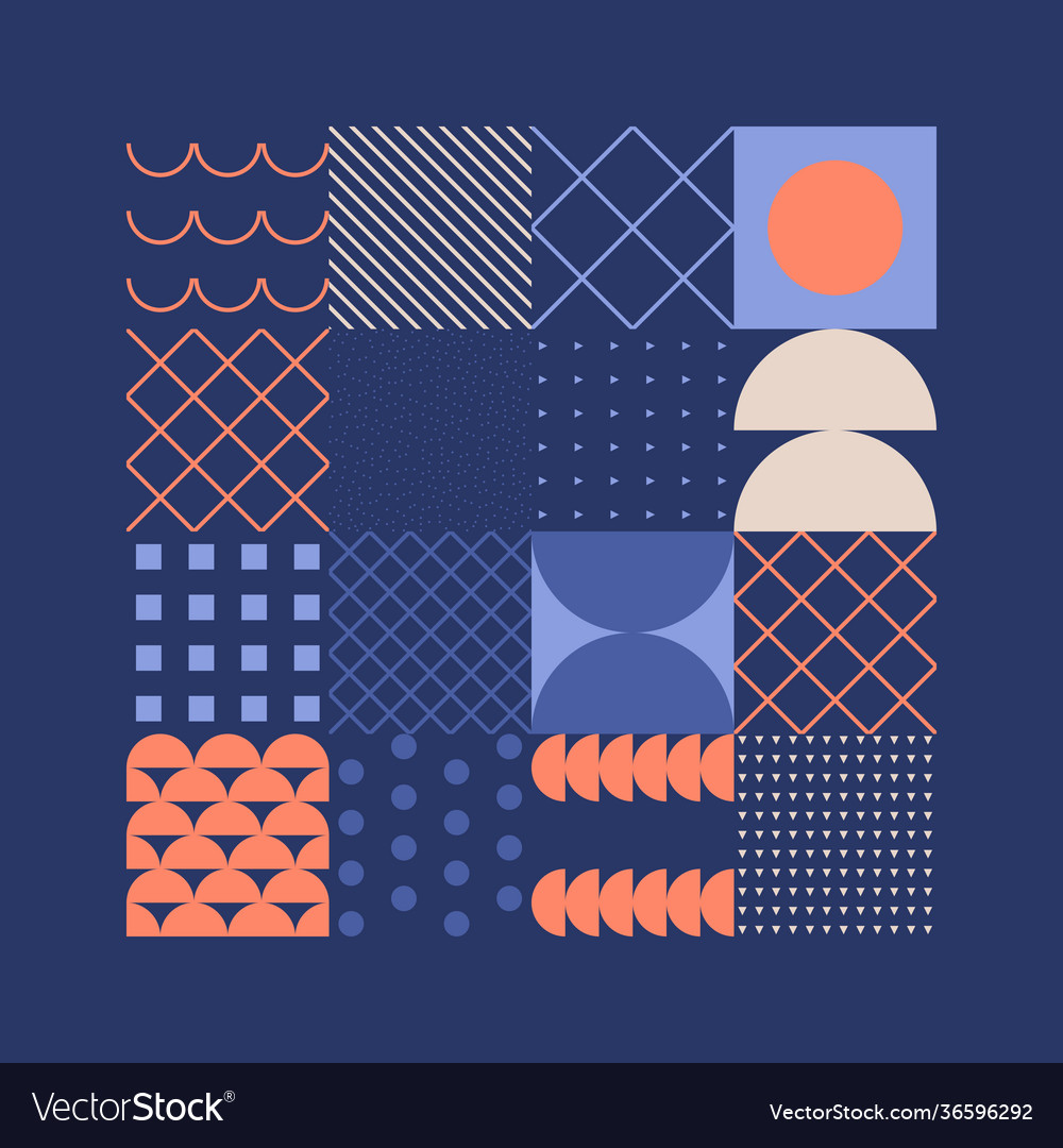 Hand-drawn abstract pattern design