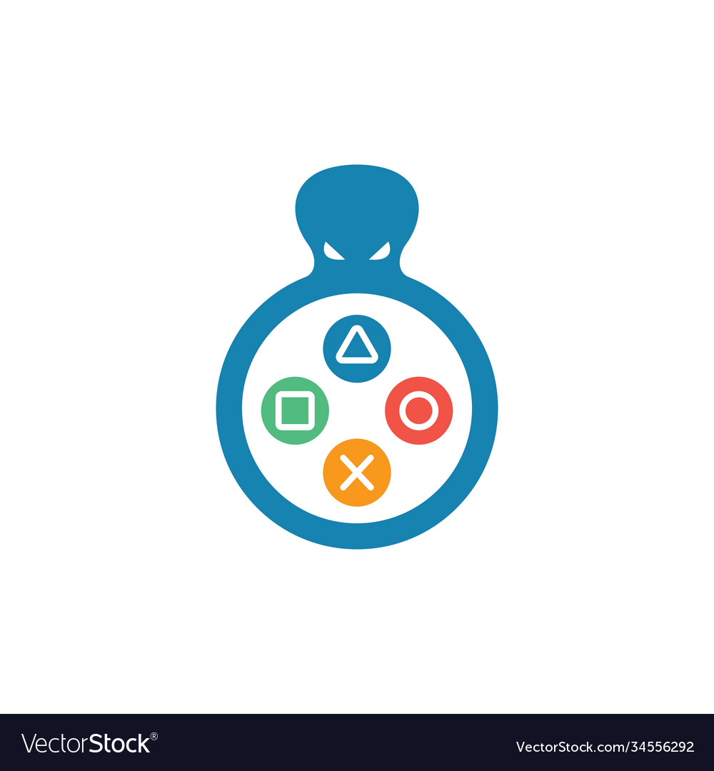 Octopus game button controller icon