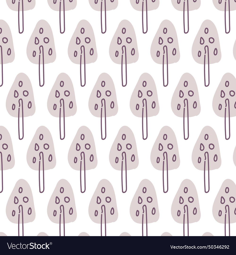 Seamless pattern in scandinavian simple
