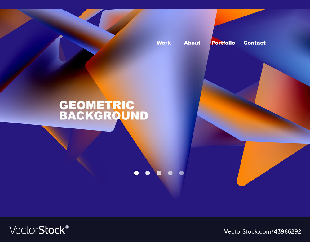 Shards shape composition abstract background web