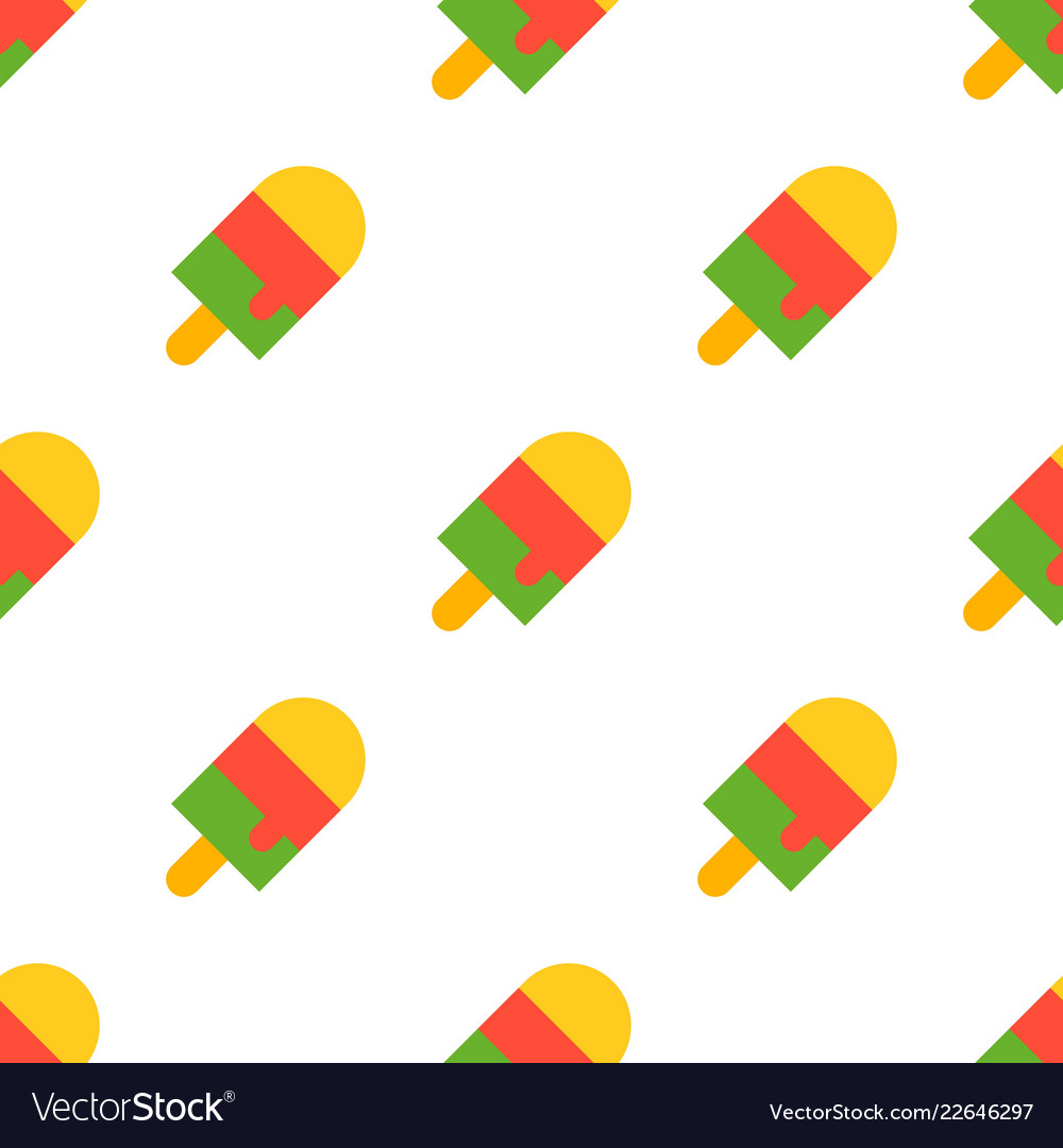 Ice pop seamless pattern for use as wrapping