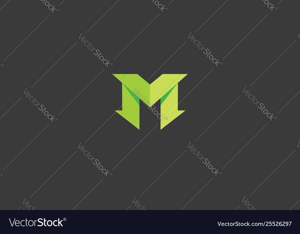 Initial M Logo Icon Royalty Free Vector Image - Vectorstock