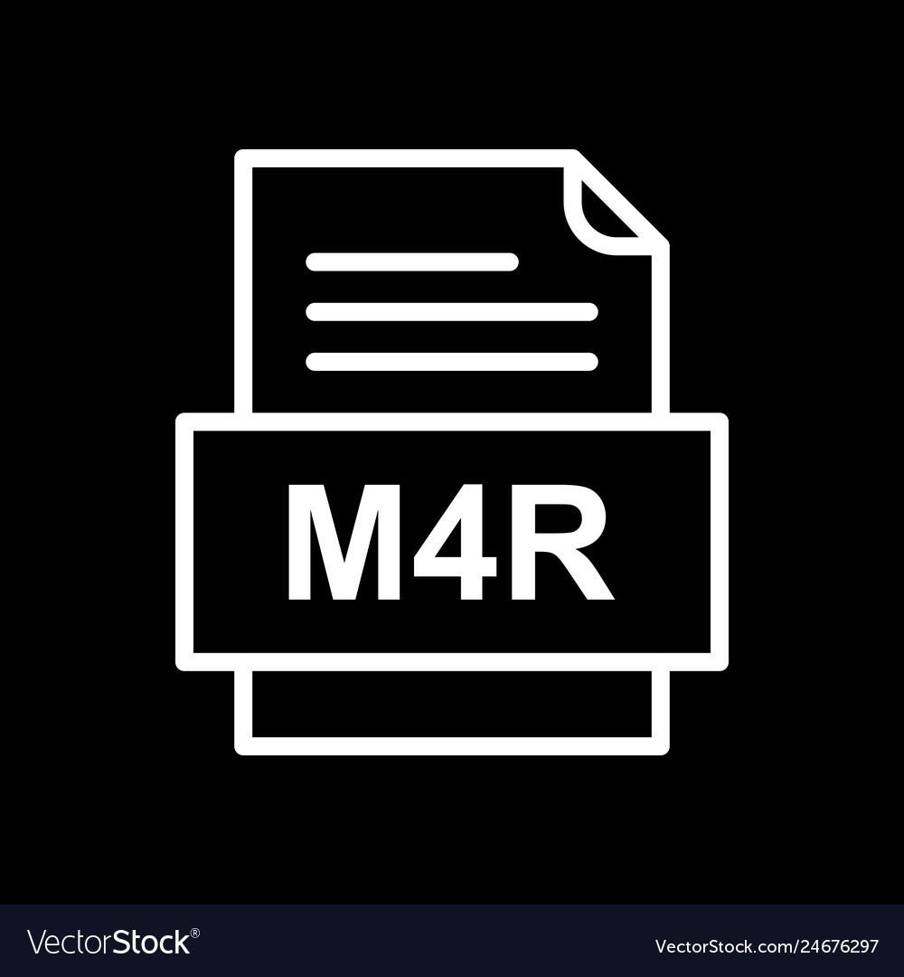 M4r file document icon