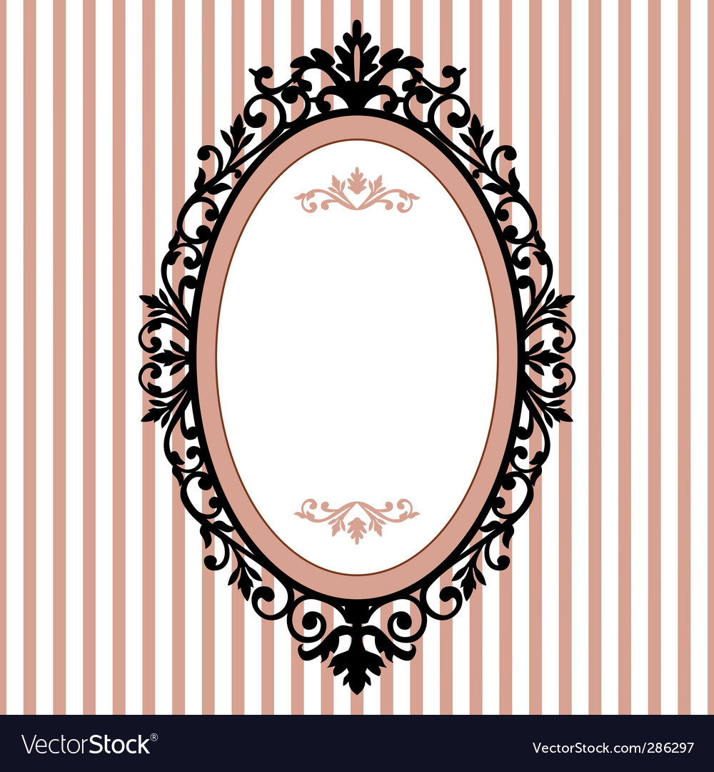 oval antique photo frames