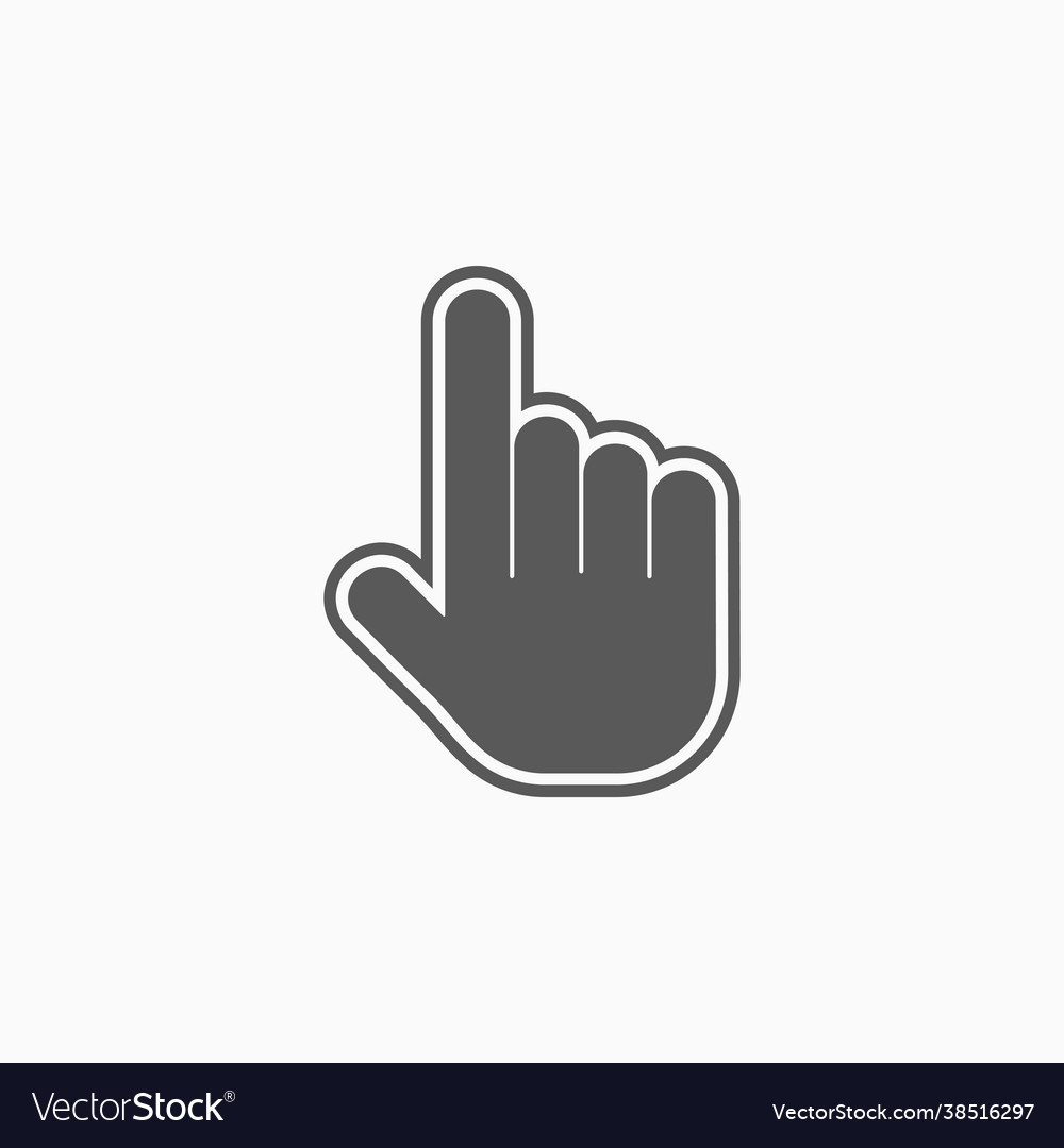 Pointer icon vector image Pointer icon