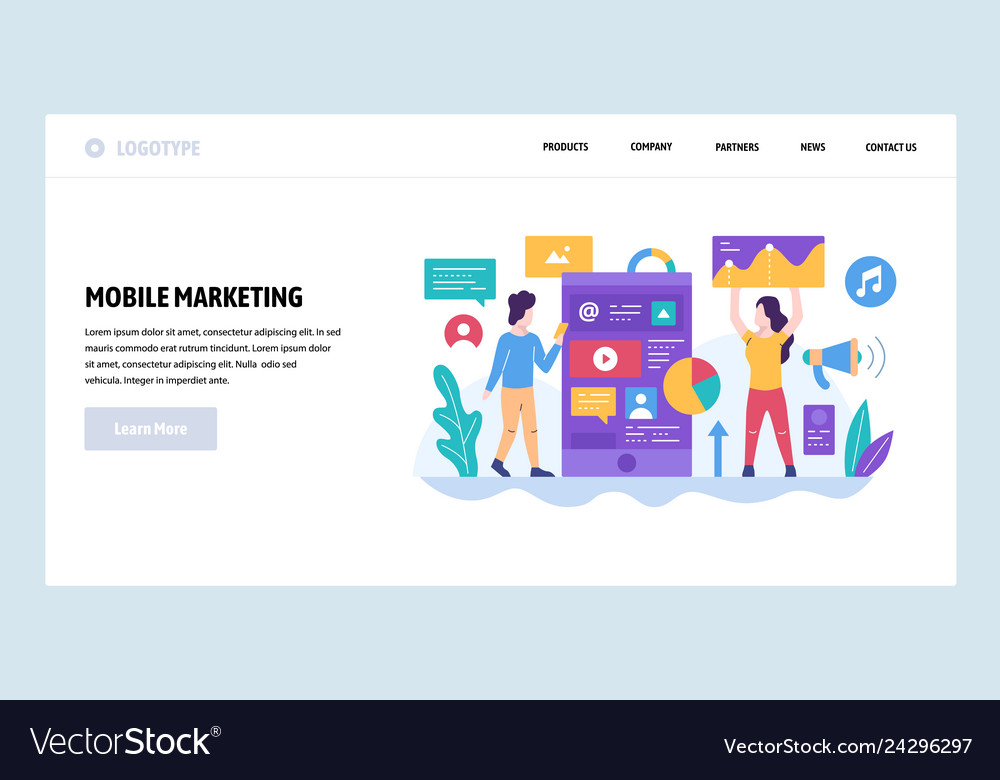 Web site design template digital