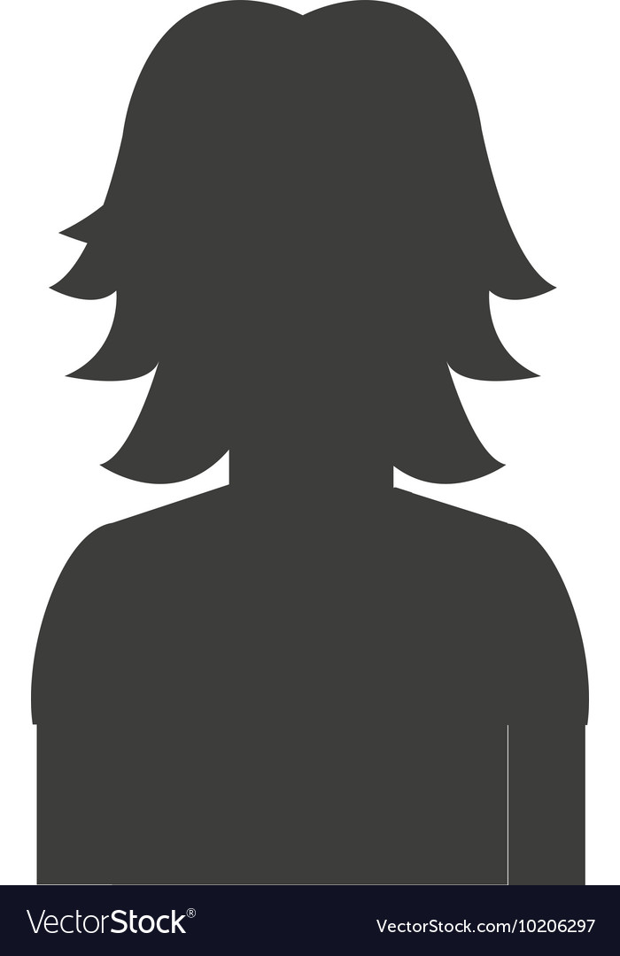 Woman female silhouette icon