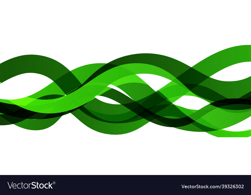 Abstract background - transparent overlapping wavy Vector Image Abstract background - transparent overlapping wavy