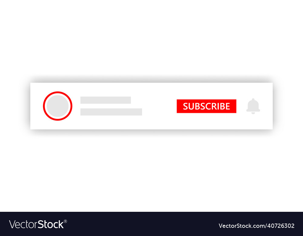 Channel Avatar Frame - Subscribe Element