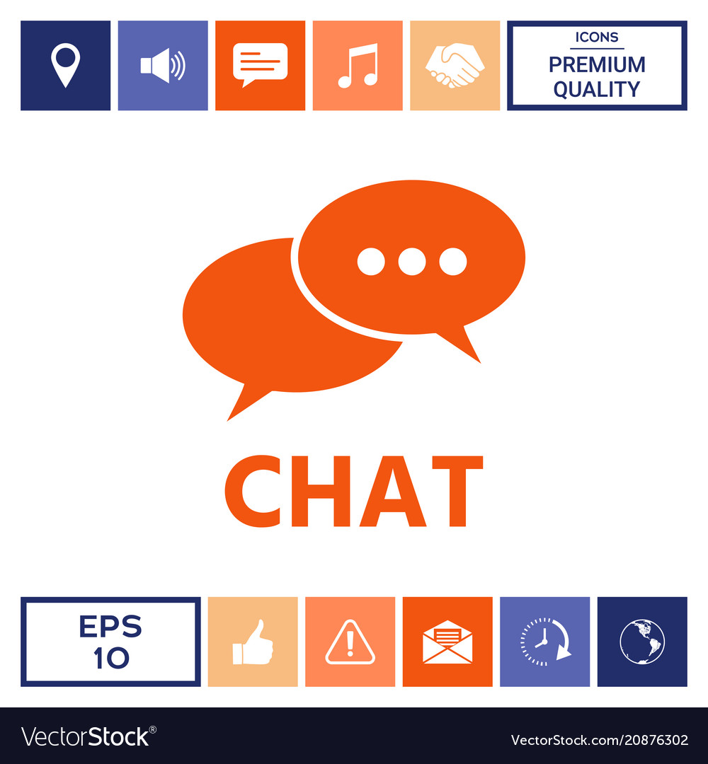 Chat button icon