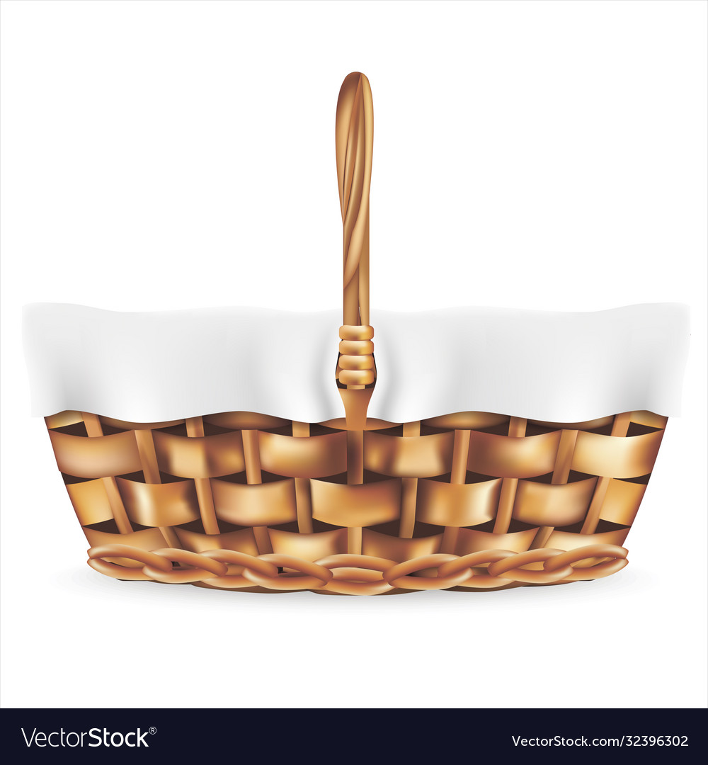 Details Rattan Picknickkorb