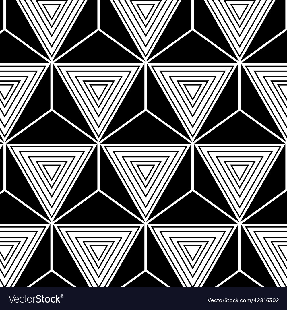 Geometric pattern vector image Geometric pattern