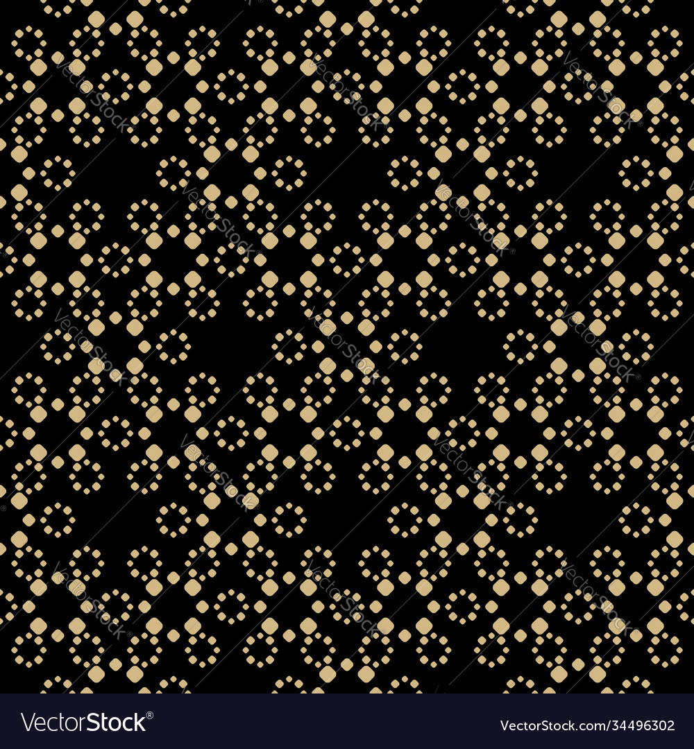 Golden dots pattern abstract seamless background