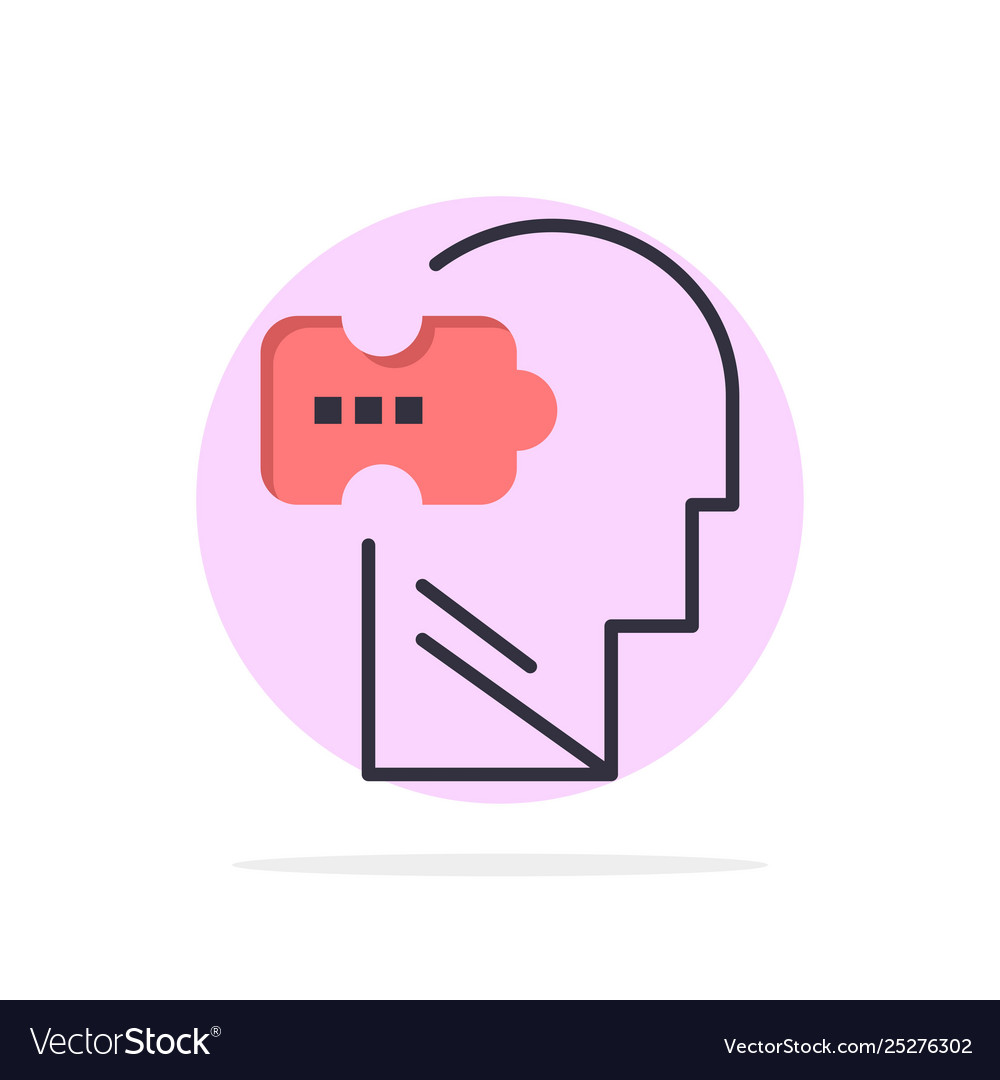Logic mind problem solving abstract circle Vector Image Logic mind problem solving abstract circle