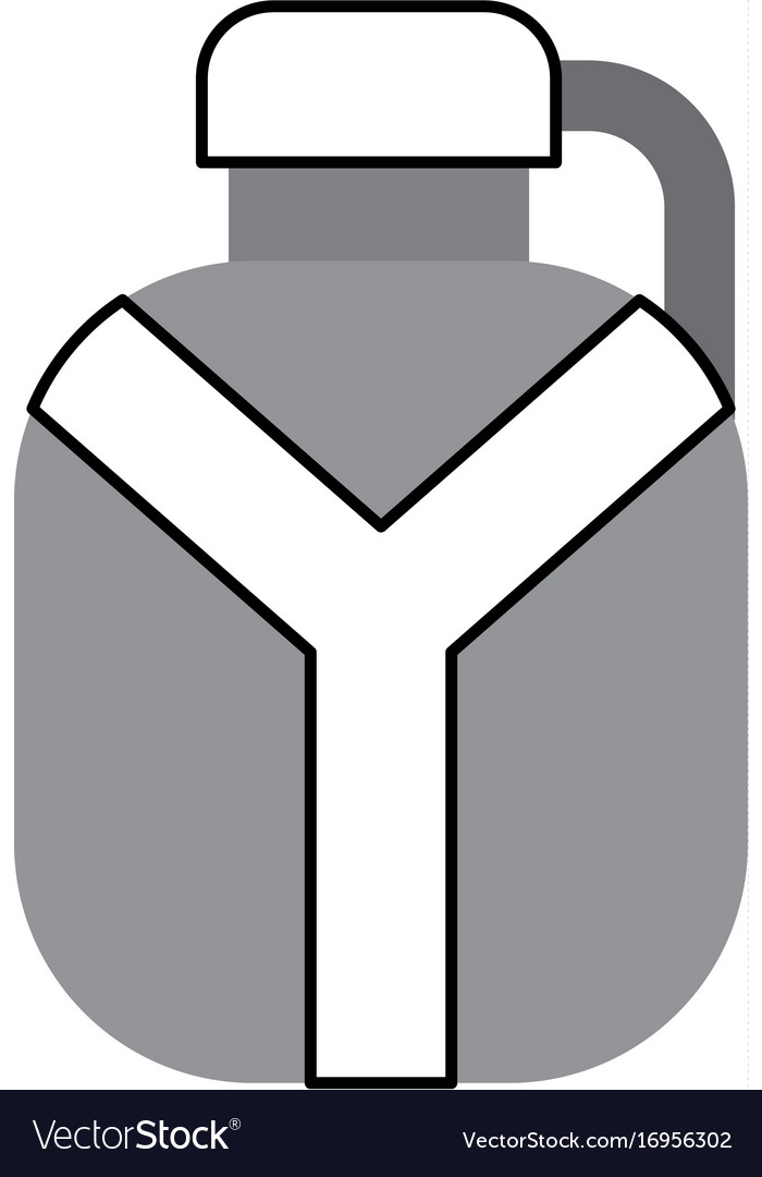 Safari canteen isolated icon royalty free vector image