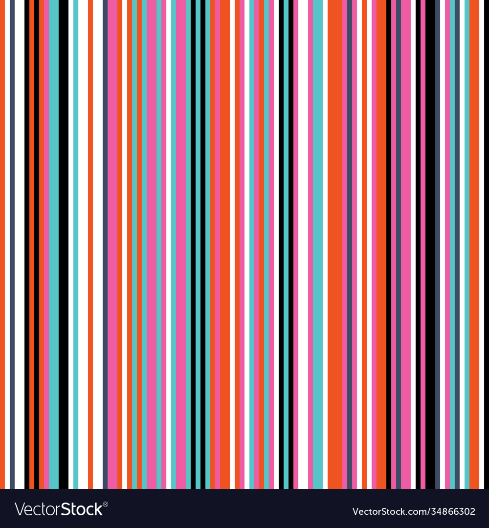 Vertical Colored Line Pattern
