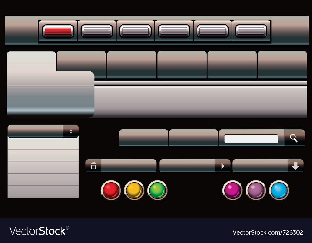 Website Interface Elements
