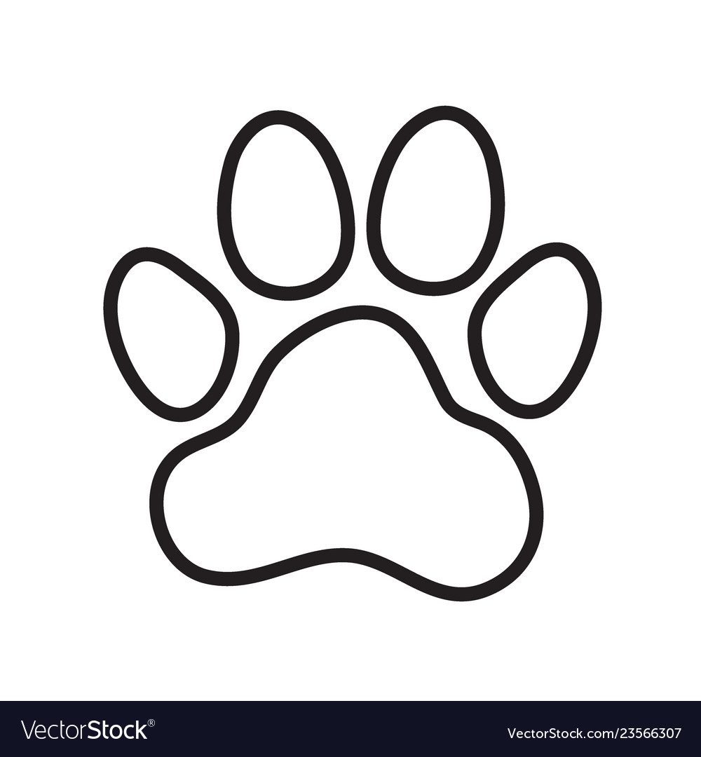 dog paw clipart