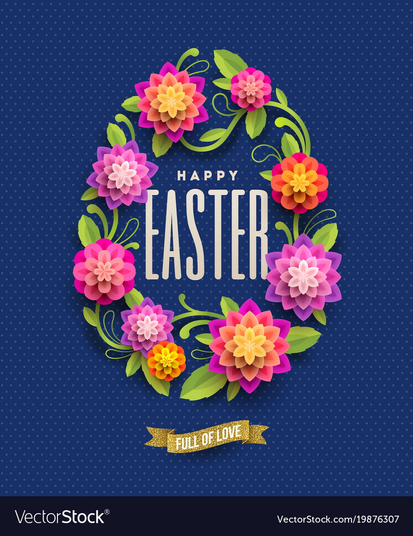 Easter greeting card