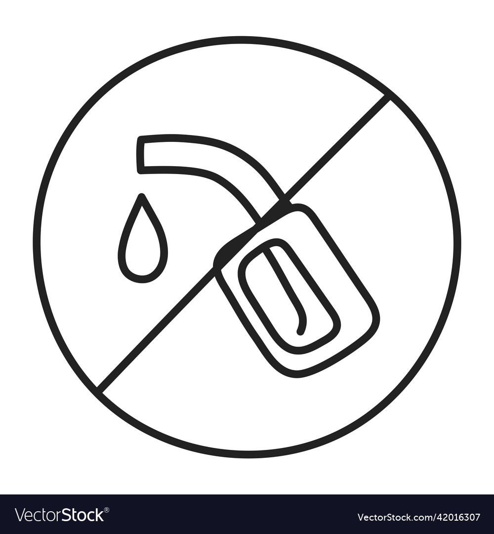 Fuel free hand drawn ev doodle icon