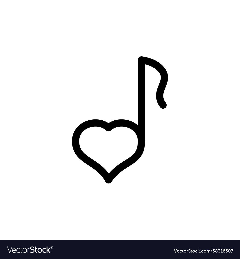 Graphic music icon Royalty Free Vector Image - VectorStock