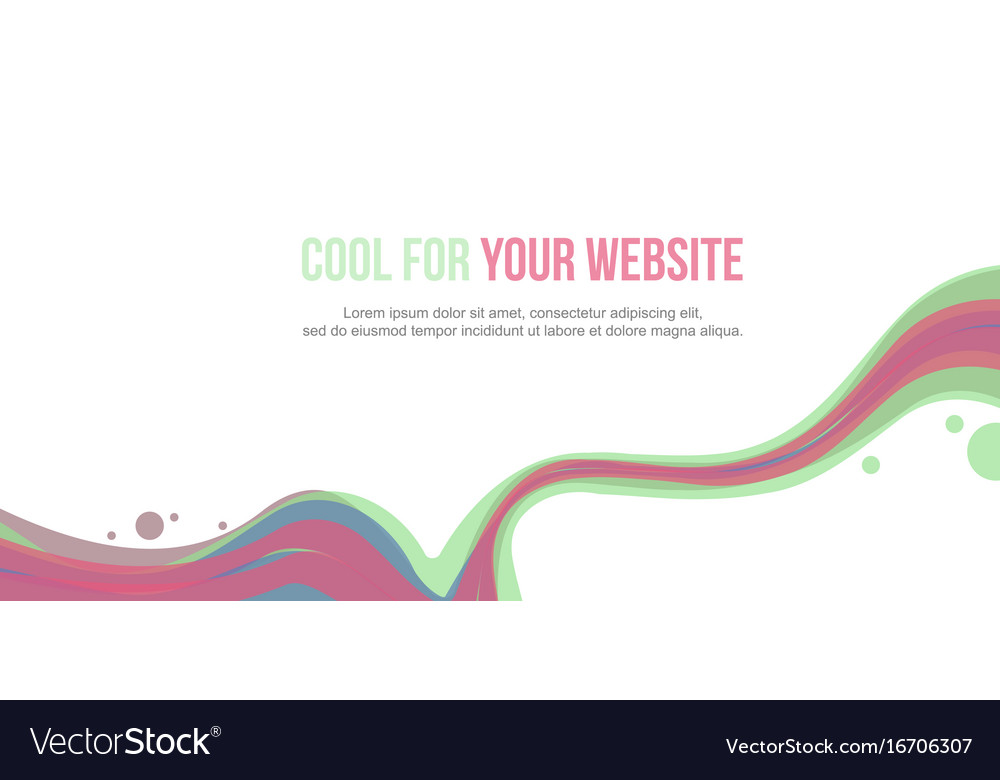 Header website abstract background style wave