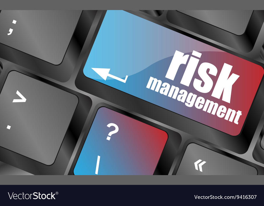 Keyboard with risk management button internet