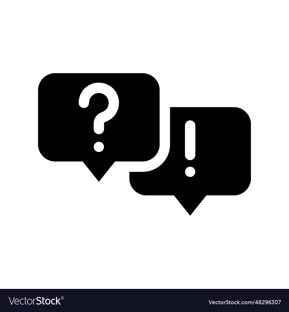 Qa icon vector image Qa icon