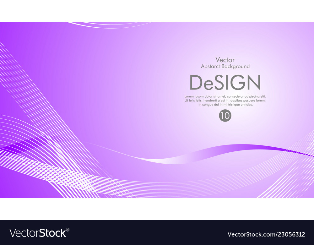 Abstract background color flow waved lines stock