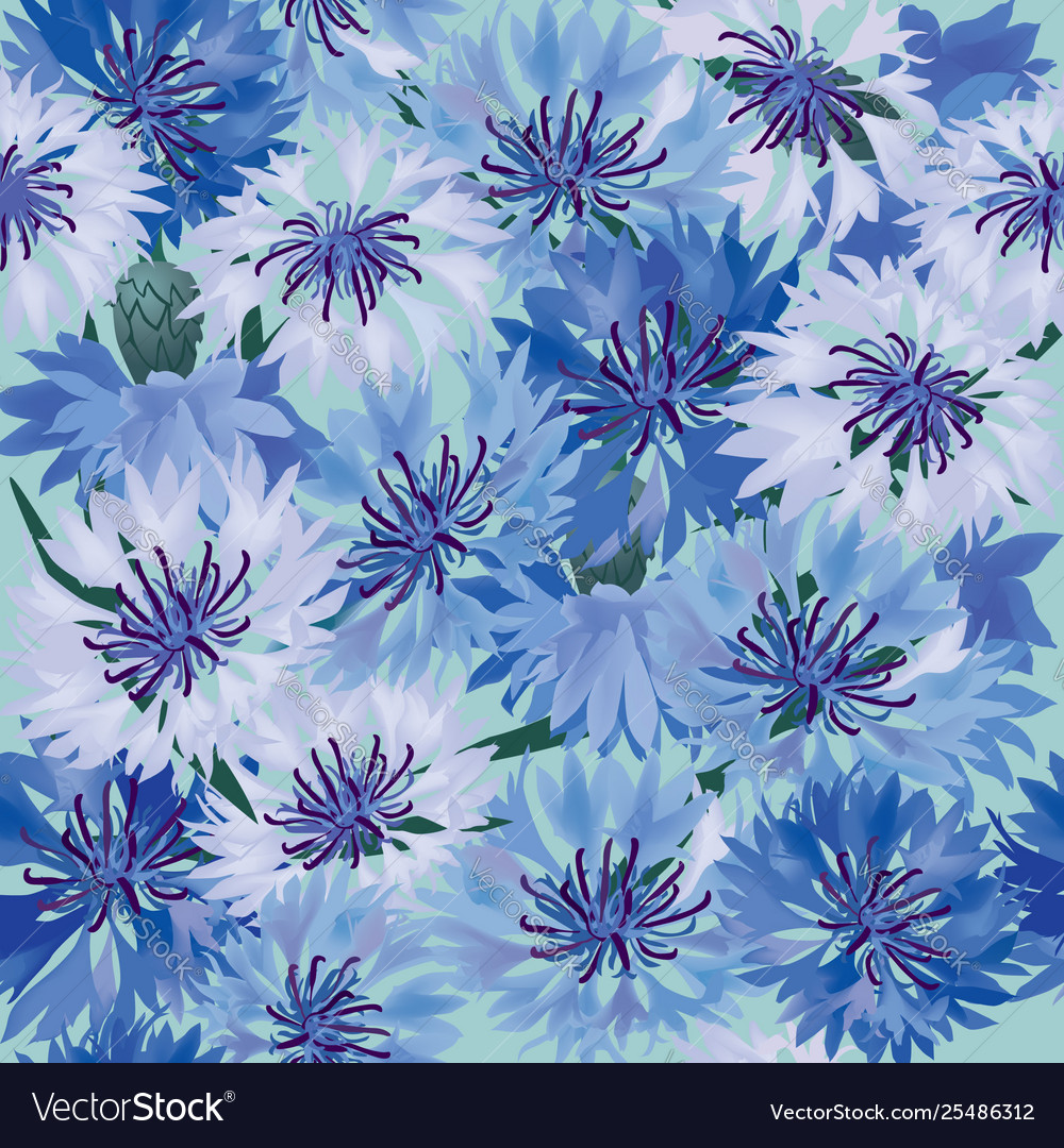 Abstract floral seamless pattern summer flower