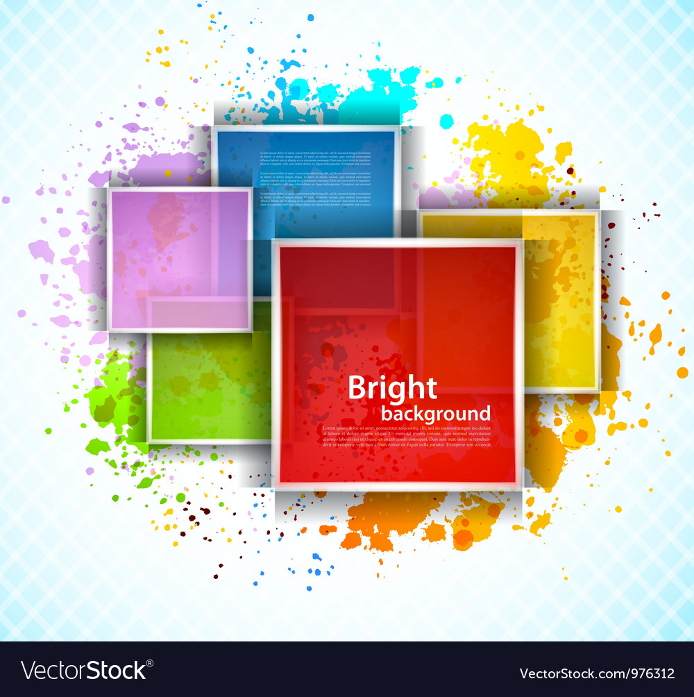 Background with squares