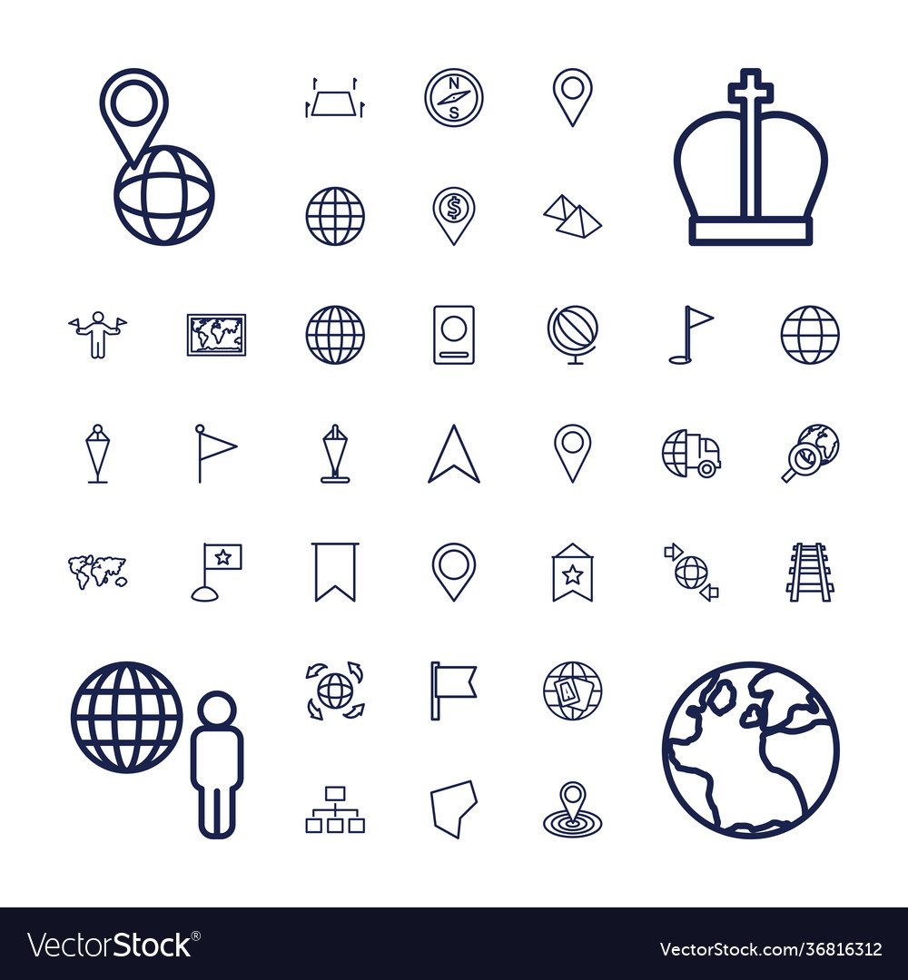 Map icons