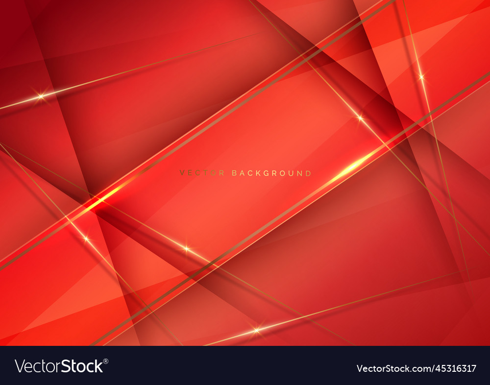 Abstract luxury dark orange elegant geometric