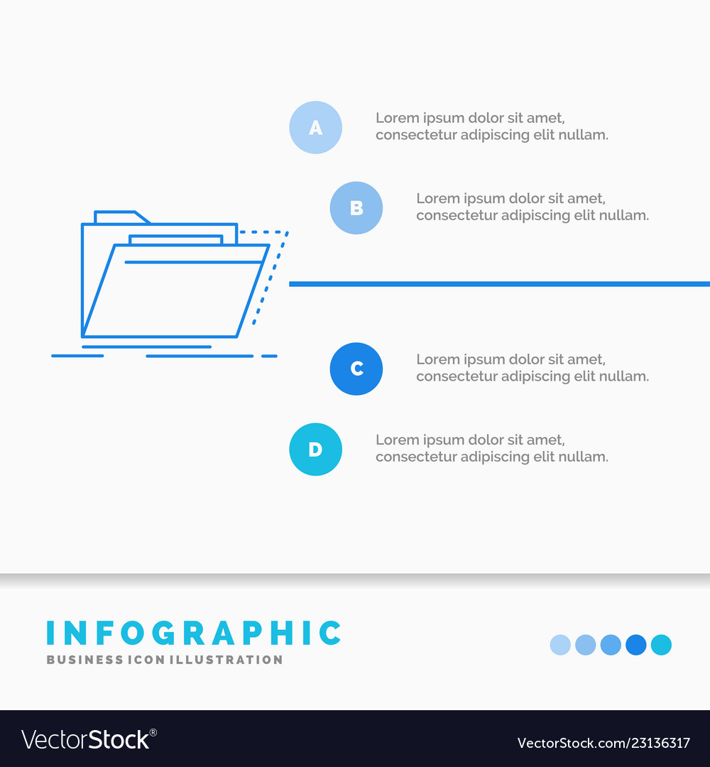 Archive catalog directory files folder vector image Archive catalog directory files folder
