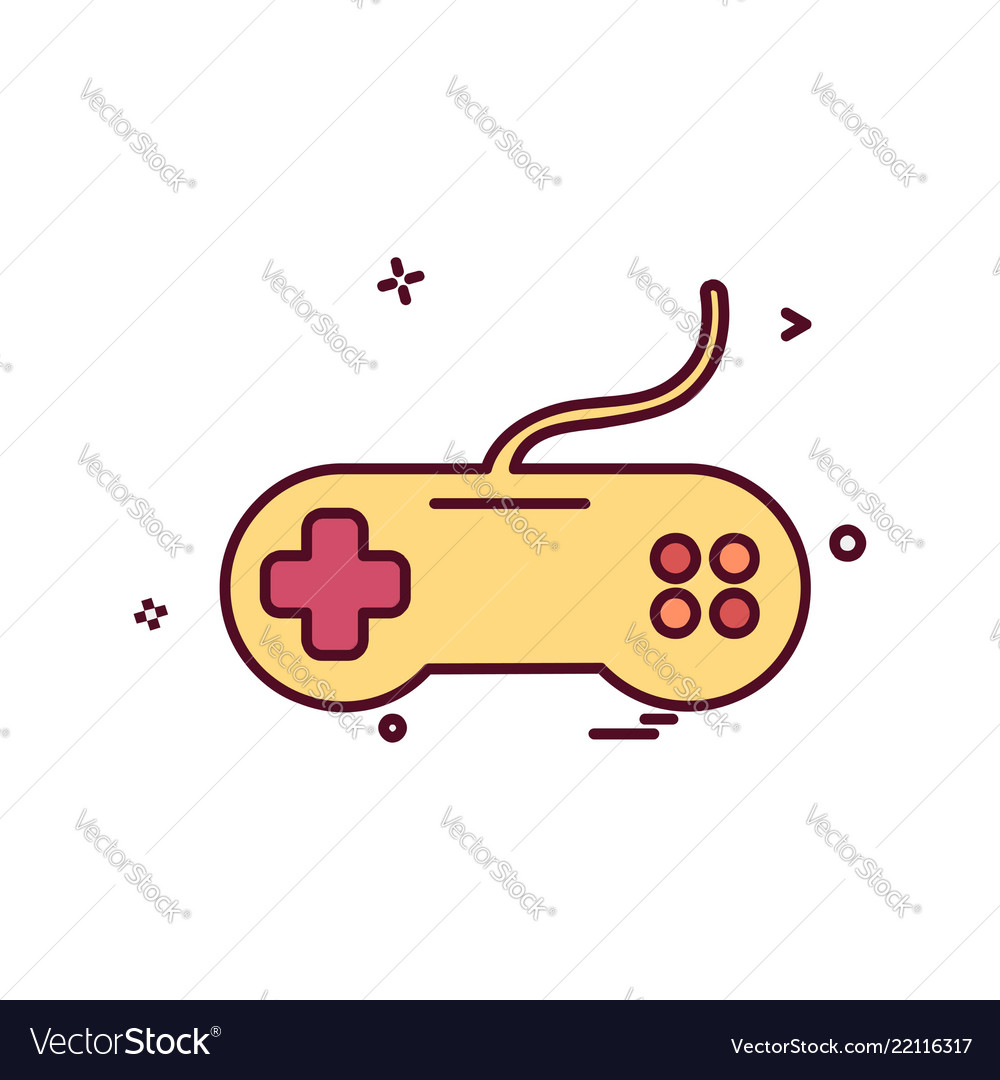 Game controller icon design