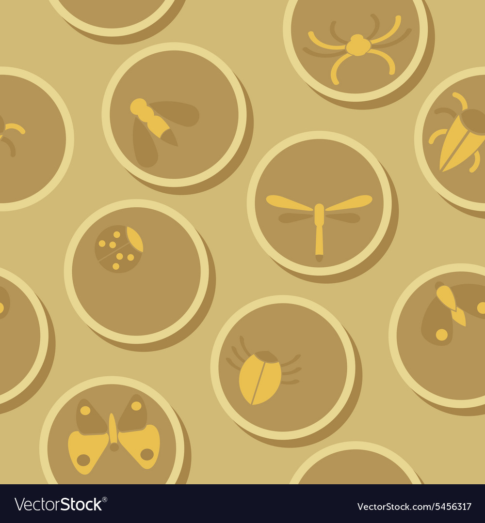 Insect Pattern - Seamless Background