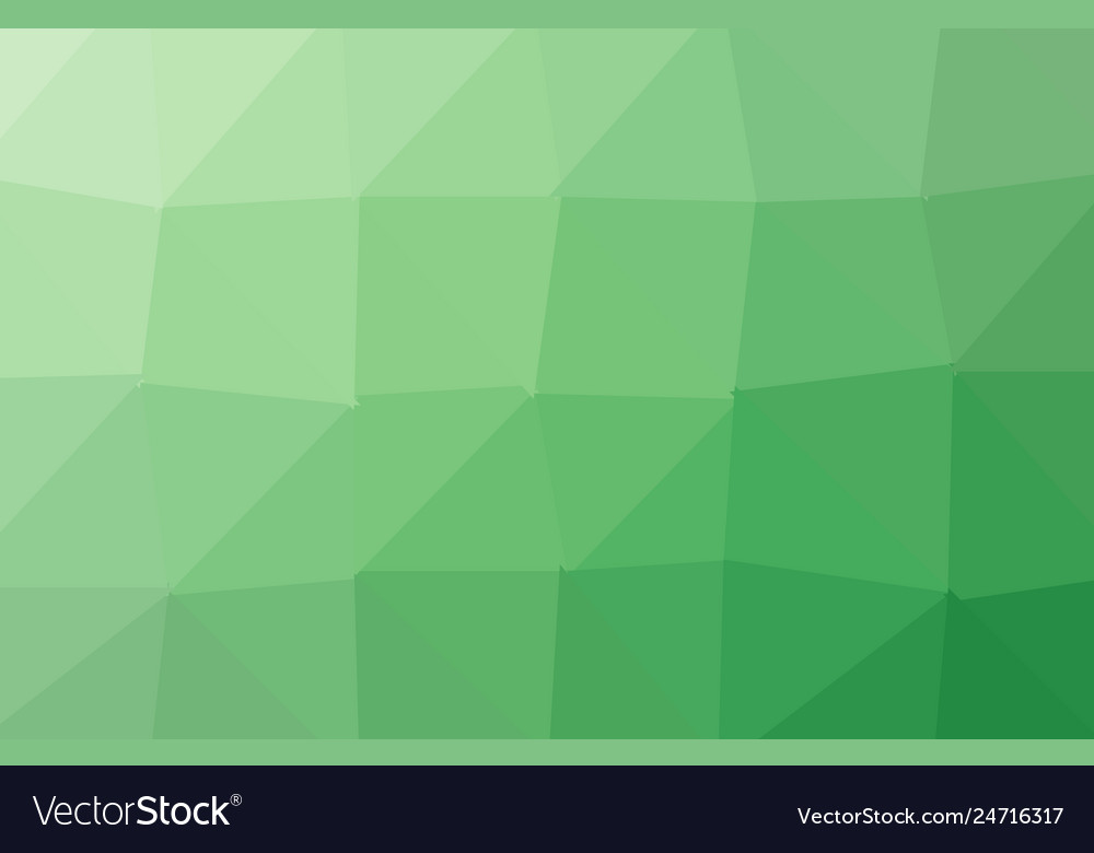 Light green shining triangular layout polygonal vector image Light green shining triangular layout polygonal