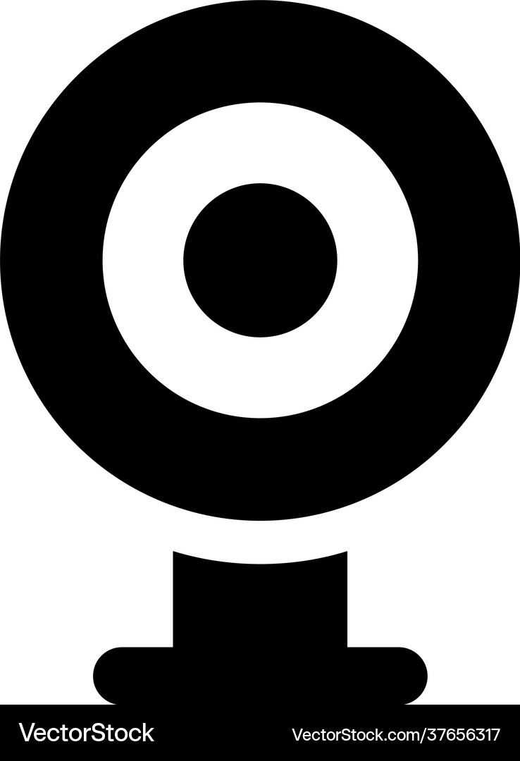 Webcam Royalty Free Vector Image - VectorStock